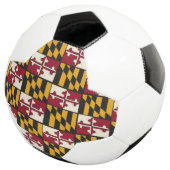 Maryland Flag Voetbal Uniek (Drie kwart)