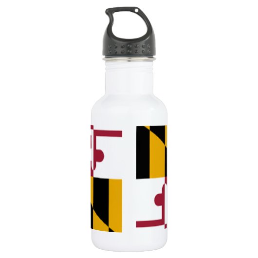 Maryland Flag Waterfles (Achterkant)