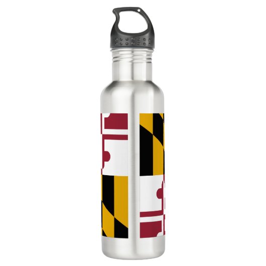 Maryland Flag Waterfles (Achterkant)