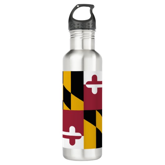Maryland Flag Waterfles (Voorkant)