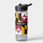 Maryland flesje patriottische Maryland vlag Waterfles (Links)