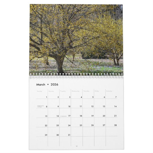 Maryland Foto's van de seizoenen Kalender (Mar 2026)