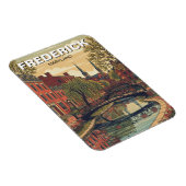 Maryland Frederick Historisch District Reis Magneet (Rechterzijde)