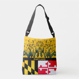 Maryland Fun Black-eyed Susan Crossbody Tas