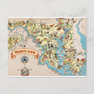 Maryland Funny kaart