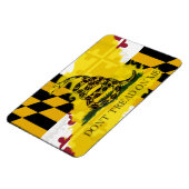Maryland Gadsden Vlag Magneet (Linkerzijde)