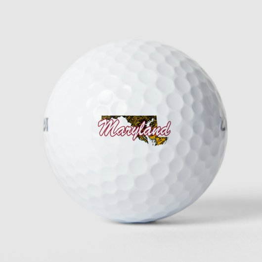 Maryland Golfballen (Voorkant)