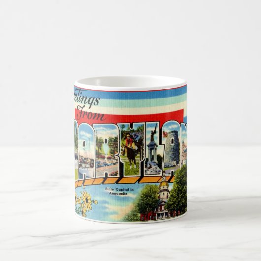  Maryland Groeten Mok (Center)