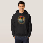 Maryland Hawaii Roots Origine State Map Retro Funn Hoodie (Voorkant volledig)