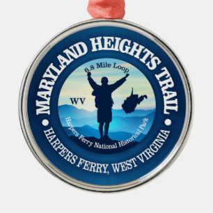 Maryland Heights (V) Metalen Ornament