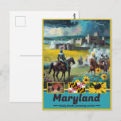 Maryland Historisch Surrealisme Briefkaart (Voorkant / Achterkant)