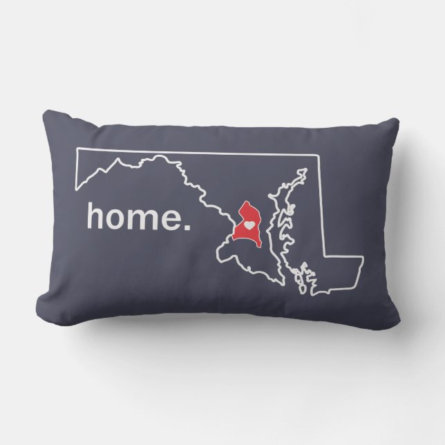 Maryland Home County kussen - Prince George's co. (Voorkant)