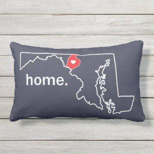 Maryland Home County pillow - Frederick co. Buitenkussen