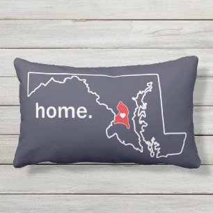 Maryland Home County pillow - Prince George's co. Buitenkussen