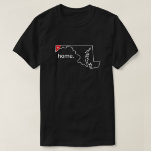 Maryland Home County t-shirt - Garrett co.