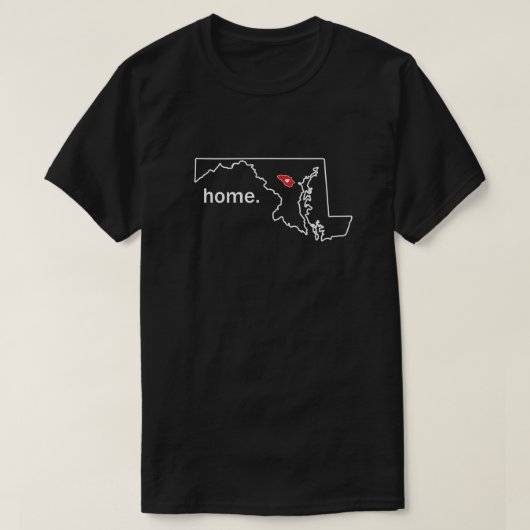 Maryland Home County t-shirt - Howard co. (Design voorkant)