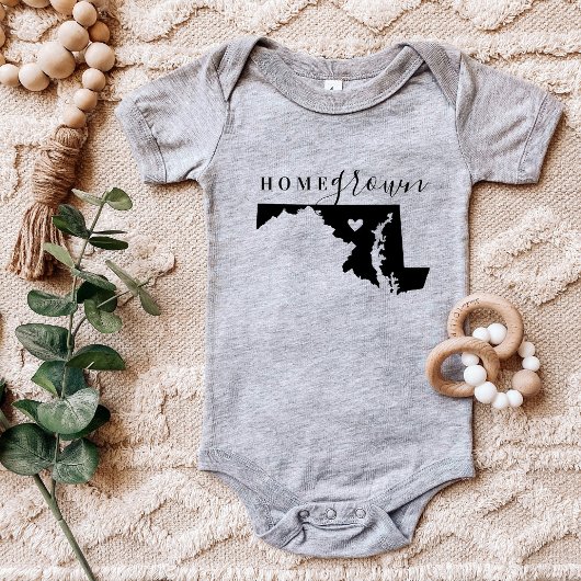 Maryland Home Grown State T-shirt