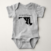 Maryland Home Grown State T-shirt (Voorkant)