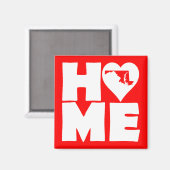 Maryland Home Heart State Fridge Magnet (Voorkant / Achterkant)