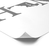 Maryland Home State Word Art Poster (Hoek)