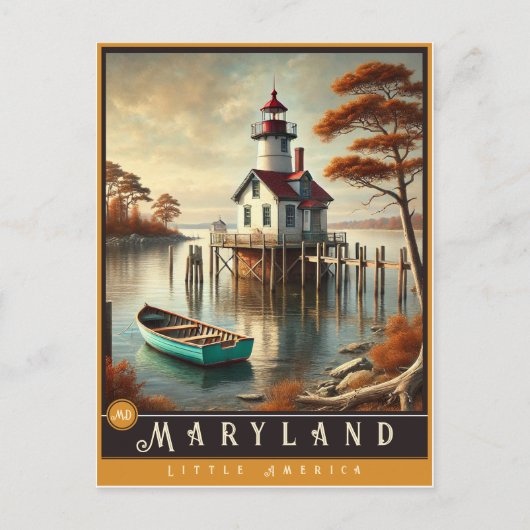 Maryland | hyperrealistisch Briefkaart (Voorkant)