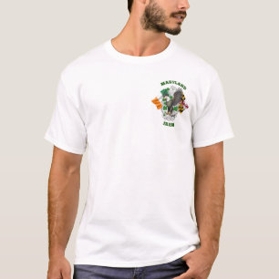 Maryland Iers Amerikaans Crest T-shirt