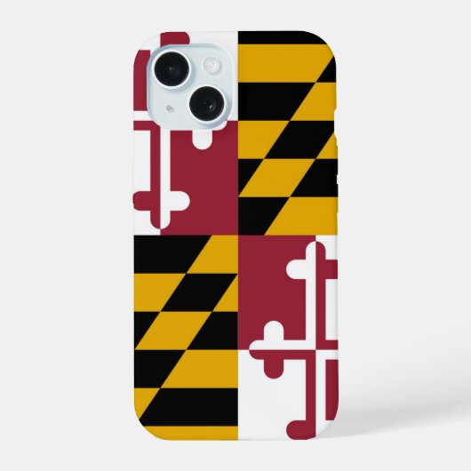 Maryland iPhone 15 Case (Achterkant)