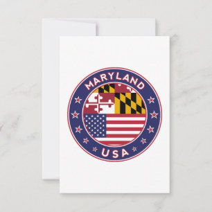 Maryland Kaart