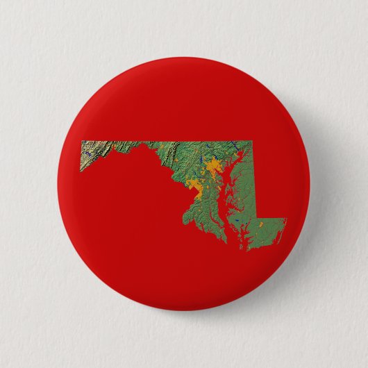 Maryland kaart Button (Voorkant)