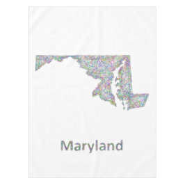 Maryland-kaart Tafelkleed