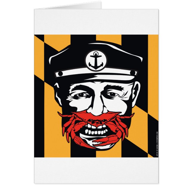 Maryland Kapitein Crab (Voorkant)