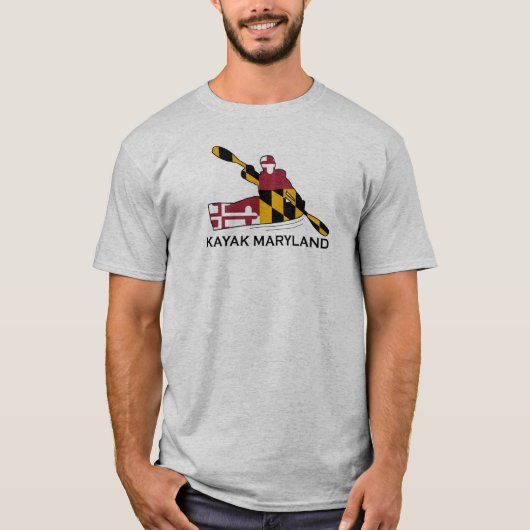 Maryland Kayaker T-shirt (Voorkant)