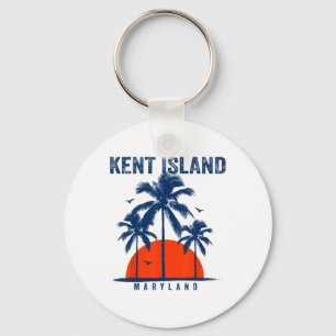 Maryland Kent Island Oceaan Surfen Surfboarding Sleutelhanger