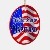 Maryland Keramisch Ornament (Rechts)