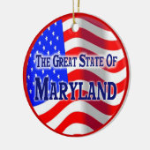Maryland Keramisch Ornament (Links)