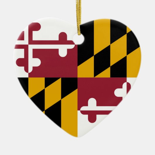 Maryland Keramisch Ornament (Voorkant)