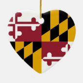 Maryland Keramisch Ornament (Achterkant)
