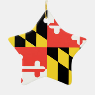 MARYLAND KERAMISCH ORNAMENT