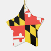 MARYLAND KERAMISCH ORNAMENT (Links)