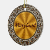 Maryland Keramisch Ornament (Links)
