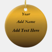 Maryland kerstboomversiering keramisch ornament (Achterkant)