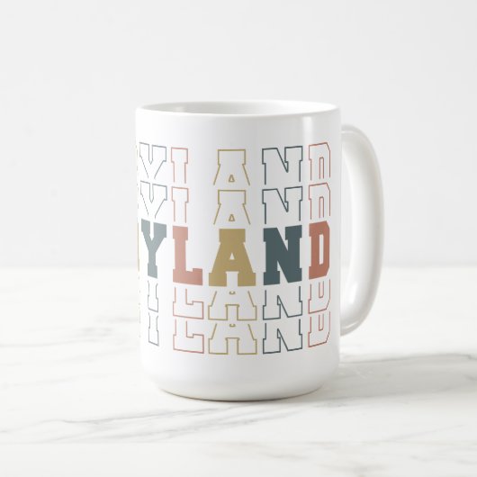 Maryland Koffiemok (Voorkant rechts)