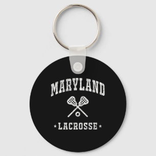 Maryland Lacrosse Gameday Retro Lacrosse L Sleutelhanger