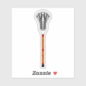 Maryland lacrosse stick sticker (Vel)