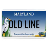 Maryland Licentie Bord Flexibel Magneet (Horizontaal)
