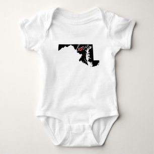 Maryland Liefde! Shirten en meer voor MD-liefhebbe Romper