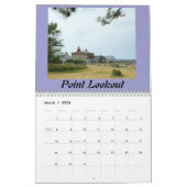 Maryland Lighthouses Kalender (Mar 2026)