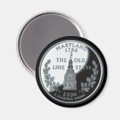 MARYLAND MAGNEET (Voorkant / Achterkant)