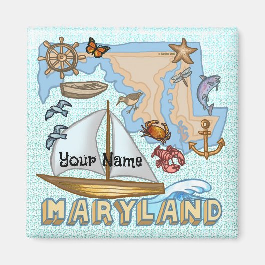 Maryland Magneet (Voorkant)