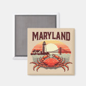 Maryland Magneet (Voorkant / Achterkant)